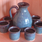 sake cups+pitcher